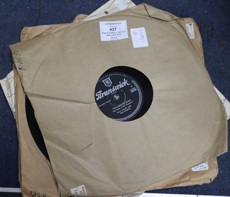 Rock n Roll 78s to Include Bill Hailey, Jerry Lee Lewis, Elvis Presley